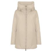 A-Vorm IN Nylon Licht MET Capuchon add , Beige , Dames