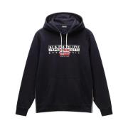 Zwarte Hoodie Aylmer Winter Napapijri , Black , Heren