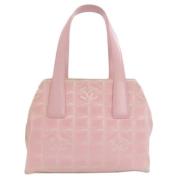 Pre-owned Nylon chanel-bags Chanel Vintage , Pink , Dames