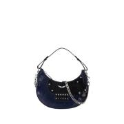 Zwarte leren Crossbody tas Moonrock N Roll Zadig & Voltaire , Black , ...