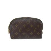 Pre-owned Canvas pouches Louis Vuitton Vintage , Brown , Dames