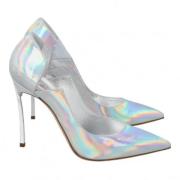 Pre-owned Leather heels Casadei Pre-owned , Multicolor , Dames