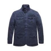 Ademende katoenen jack met vier zakken RefrigiWear , Blue , Heren