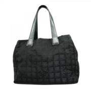 Pre-owned Nylon chanel-bags Chanel Vintage , Black , Dames