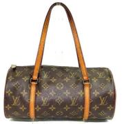 Pre-owned Fabric louis-vuitton-bags Louis Vuitton Vintage , Brown , Da...