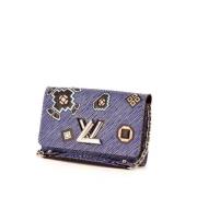 Pre-owned Leather louis-vuitton-bags Louis Vuitton Vintage , Blue , Da...