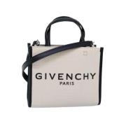 Pre-owned Canvas handbags Givenchy Pre-owned , White , Dames