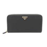 Pre-owned Nylon wallets Prada Vintage , Black , Dames