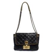 Pre-owned Leather shoulder-bags Marc Jacobs Pre-owned , Black , Dames