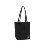 Pre-owned Canvas fendi-bags Fendi Vintage , Black , Dames