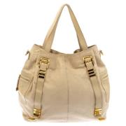 Pre-owned Leather shoulder-bags Michael Kors Pre-owned , Beige , Dames