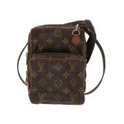 Pre-owned Canvas louis-vuitton-bags Louis Vuitton Vintage , Brown , Da...