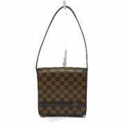 Pre-owned Canvas shoulder-bags Louis Vuitton Vintage , Brown , Dames