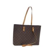 Pre-owned Canvas totes Louis Vuitton Vintage , Brown , Dames