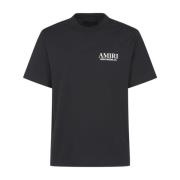 Zwart Stapel T-shirt Amiri , Black , Heren