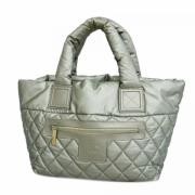 Pre-owned Nylon chanel-bags Chanel Vintage , Gray , Dames