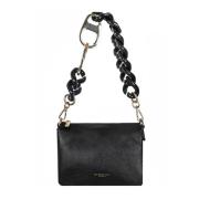 Modieuze Schoudertas in Wit My Best Bags , Black , Dames