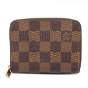 Pre-owned Canvas wallets Louis Vuitton Vintage , Brown , Dames