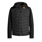 Sportieve Hybride Hoodie Jas Nolan Zwart Parajumpers , Black , Heren