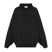 Sweatshirt met logo Vetements , Black , Heren