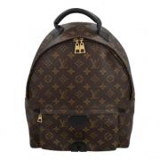 Pre-owned Canvas backpacks Louis Vuitton Vintage , Brown , Dames