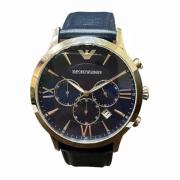 Pre-owned Metal watches Armani Pre-owned , Blue , Dames