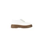 Klassieke leren loafers met gesp Hogan , White , Dames