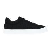 Essence Suede Sneakers Zwart Laag Profiel Hide&Jack , Black , Heren