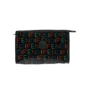 Pre-owned Canvas fendi-bags Fendi Vintage , Black , Dames