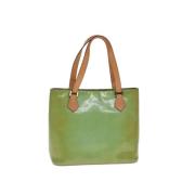 Pre-owned Leather louis-vuitton-bags Louis Vuitton Vintage , Green , D...