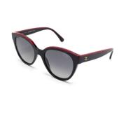 Ch5414 1794S8 Sunglasses Chanel , Black , Dames