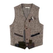 Stijlvolle Gilet Vest Bob , Beige , Heren