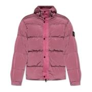 Donsjack uit de 'Nylon Metal' collectie Stone Island , Pink , Heren