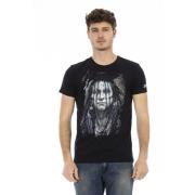 T-Shirts Trussardi , Black , Heren