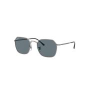 Blauw Donker Frame Zonnebril Ray-Ban , Black , Unisex