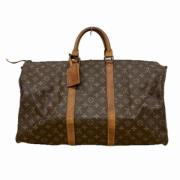 Pre-owned Canvas travel-bags Louis Vuitton Vintage , Brown , Dames