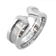 Pre-owned White Gold rings Cartier Vintage , Gray , Dames