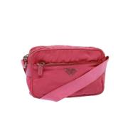 Pre-owned Nylon prada-bags Prada Vintage , Pink , Dames