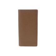 Pre-owned Leather wallets Louis Vuitton Vintage , Brown , Heren