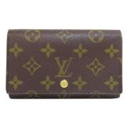 Pre-owned Canvas wallets Louis Vuitton Vintage , Brown , Dames