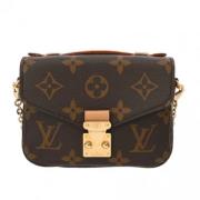 Pre-owned Leather shoulder-bags Louis Vuitton Vintage , Brown , Dames