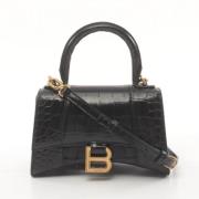 Pre-owned Leather balenciaga-bags Balenciaga Vintage , Black , Dames