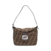 Pre-owned Canvas fendi-bags Fendi Vintage , Brown , Dames