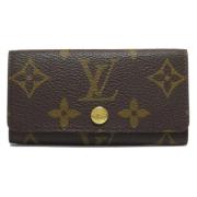 Pre-owned Canvas key-holders Louis Vuitton Vintage , Brown , Dames