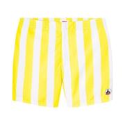 Gele zwemshorts met patchlogo Jott , Yellow , Heren