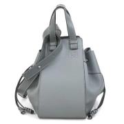 Pre-owned Leather shoulder-bags Loewe Pre-owned , Gray , Dames