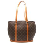 Pre-owned Canvas totes Louis Vuitton Vintage , Brown , Dames