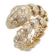 Pre-owned Rose Gold rings Bvlgari Vintage , Yellow , Dames