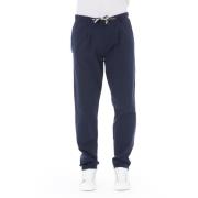 Chino Broek met Koordsluiting Baldinini , Blue , Heren