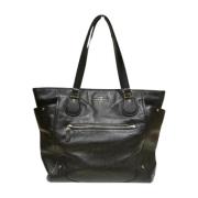 Pre-owned Leather handbags Coach Pre-owned , Black , Dames